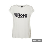 TEE-SHIRT - ROEG - OG LADY - BLANC - TAILLE L