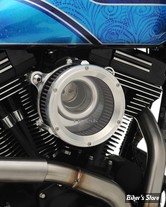 - FILTRE A AIR - TRASK PERFORMANCE - ASSAULT CHARGE HIGH-FLOW AIR CLEANER - TOURING 02/07 / SOFTAIL 01/15 / DYNA 04/17 / TWINCAM CARBU CV 99/06 - ALU BRUT