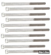 VIS TETE ALLEN / BTR - 1/4-20 X 88.90MM / 3 1/2" - COLONY - CHROME - LE PAQUET 10 PIECES