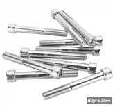 VIS TETE ALLEN / BTR - 3/8-24 X 88.90MM / 3 1/2" - COLONY - CHROME - LE PAQUET DE 10 PIECES