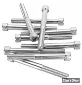 VIS TETE ALLEN / BTR - 3/8-16 X 88.90MM / 3 1/2" - COLONY - CHROME - LE PAQUET DE 10 PIECES