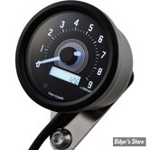 -  VELONA Ø 60MM - COMPTE TOURS VELONA / DAYTONA - VELONA 60  ELECTRICAL TACHOMETER 9000RPM W/ INDICATORS, WHITE-LED - 9000 TR/M - LED BLANC - NOIR - 88644