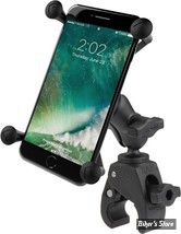 - LARGE - SUPPORT DE TELEPHONE - RAM MOUNTS - TOUGH CLAW MOUNT - Ø 15.90MM / 38.00MM - HAUTEUR : 44,50 mm - X-GRIP PHONE MOUNT TOUGH CLAW - RAM-B-400-A-HOL-UN10BU