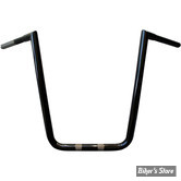 - GUIDON 32mm SUR RISERS 32MM / GUIDON APEHANGER - 1 1/4" - GUIDON L.A CHOPPERS - TWIN PEAKS HEFTY - HAUTEUR : 19" - NOIR