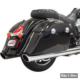 SILENCIEUX - INDIAN CHIEFTAIN / ROADMASTER 14UP - BASSANI - PERFORMANCE - SLASH CUT 4" - CHROME - 8C17S