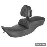 -  SELLE SADDLEMEN - ROADSOFA LS SEAT - FLHR 97/07 / FLHX 06/07 - NOIR - AVEC DOSSIER - 897-06-182BR