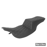 -  SELLE SADDLEMEN - STEP-UP™ LS FRONT & REAR LS SEAT- FLHT/FLTR 97/07 - NOIR - SANS DOSSIER - 897-07-195