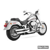 Silencieux Vance & Hines - Twin Slash 3" PCX - FLSTF / FLSTFB / DEUCE 07/17 - CHROME - 16343