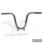 -  Guidon TC. BROS - TC BROS. 1" BOOTLEGGER HANDLEBAR - SANS EMPREINTES - CHROME - 101-0130