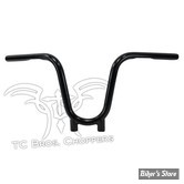 -  Guidon TC. BROS - TC BROS. 1" BOOTLEGGER HANDLEBAR - SANS EMPREINTES - NOIR - 101-0127
