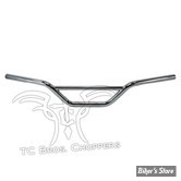 -  Guidon TC. BROS - TC BROS. 1" ENDURO HANDLEBAR - SANS EMPREINTES - CHROME - 101-0149