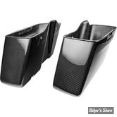 KIT SACOCHES RIGIDES - TOURING 14/23 - SLYFOX - CARBON FIBER - FINITION : BRILLANT - 1020-SBTC-G