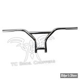 -  Guidon TC. BROS - TC BROS. 1" BMX HANDLEBAR - SANS EMPREINTES - CHROME - 101-0153