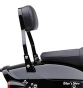 KIT SISSY BAR DETACHABLE - SOFTAIL FXFB / FXFBS 18UP - COBRA - NOIR - HAUTEUR : 11" - PROFILE : CARRE - 602-2028B