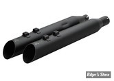 SILENCIEUX DE REMPLACEMENT - TOURING MILWAUKEE EIGHT 17UP - KHROME WERKS - 4" HP-Plus® Slip-On Mufflers - SLASH UP - NOIR - 40FSL-1011-BLK