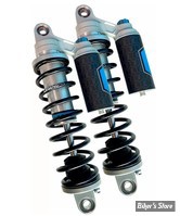 AMORTISSEURS - 13" / 33.02CM - LEGEND AIR - Legend REVO ARC Piggyback Coil Suspension - SPORTSTER 04/22 - STANDARD DUTY - ANODISE CLAIR - 1310-1942