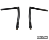 32 MM - GUIDON TODD'S CYCLE - SOFTAIL FXS 11/13 - STRIP HANDLEBAR - HAUTEUR  : 30.50 CM / 12" - NOIR BRILLANT