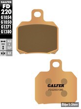 - PLAQUETTES ARRIERE - LIVEWIRE 20UP - OEM 41300230 - GALFER - COMPOSE FRITTE - FD220G1380