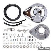 FILTRE A AIR - S&S - POUR CARBURATEUR S&S E OU G - TEARDROP - SPORTSTER 04/06 - CHROME - 17-0428