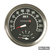 ECLATE A1 - PIECE N° 23 - 2:1 - COMPTEUR - FAT BOB - RAPPORT : 2:1 - EN KM/H - 73/84 - AVEC COMPTE TOURS