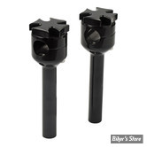 RISERS MCS / MALTESE STYLE - HAUTEUR : 150MM - RISERS MCS - CROIX DE MALTE - HAUTEUR 6" / 15CM - NOIR