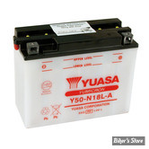 BATTERIE - 66010-82B - Y50-N18L-A - YUASA - YUMICRON 12V 20A