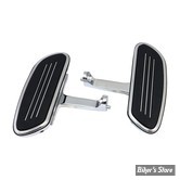 KIT PLATEFORMES PASSAGER SPECIFIQUE HD - STREAMLINE / RUNWAY - OEM 50378-07B - TOURING 93UP - MCS / CHROME / NOIR