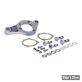 - SUPPORT DE FILTRE À AIR CUSTOM AVEC RENIFLARDS - BIGTWIN 1993/2006 - FILTRE À AIR KEIHIN CV / EFI  > CARBURATEUR KEIHN CV / INJECTION EFI  - CHROME