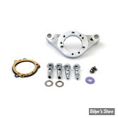 - SUPPORT DE FILTRE À AIR CUSTOM AVEC RENIFLARDS - BIGTWIN 1993/2006 - FILTRE À AIR KEIHIN CV > CARBURATEUR S&S SUPER E/G - CHROME