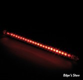 - BANDE DE LEDS - LED TAILLIGHT STRING - DOUBLE FONCTIONS - CABOCHON : ROUGE - LONGUEUR  127MM / 22 LEDS 