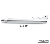 SILENCIEUX - TOURING 95/16 - FISHTAIL ROCKET - LONGUEUR : 31" - PAUGHCO - CHROME - 614-2A