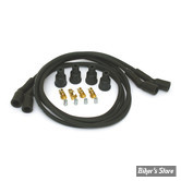 Ø 8.0MM - FILS DE BOUGIES UNIVERSEL - DYNATEK - COPPER CORE 7MM - NOIR 