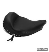 SELLE MUSTANG - CHIEF / CHIEFTAIN 14UP - SOLO TOURING - STUDDED LISSE AVEC RIVETS - 16.5" - SANS DOSSIER - 75362
