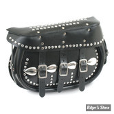 SACOCHES REPLICA - SOFTAIL - KING SADDLEBAG SET - NOIR - 