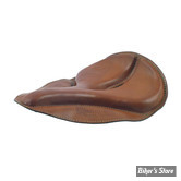 SELLE SOLO UNIVERSELLE - LARGEUR 270MM - TYPE OEM - PEASHOOTER / RACE STYLE - SAMWEL SUPPLIES - MARRON FONCE