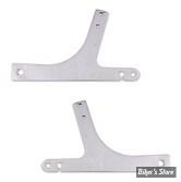 - PLAQUES DE SISSY BAR FIXES - DYNA 96/05 - OEM 52783-96B - MCS - CHROME