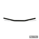 GUIDON DRAG BAR - MCS - DRAG BAR - AVEC EMPREINTES - NOIR BRILLANT - LONGUEUR : 28"