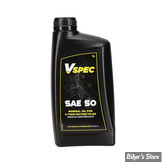 HUILE MOTEUR SAE50 - VSPEC - MINERAL - LE BIDON DE 1 LITRE