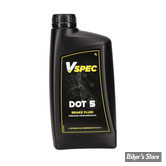 LIQUIDE DE FREIN - DOT5 - VSPEC - SILICONE - LE BIDON DE 1 LITRE