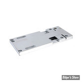 DOC A / 15 - PLAQUE DE BOITE - BOITE 4 VITESSES 36/85 - OEM 47698-65C / 47698-36 - REGLABLE - ACIER - CHROME - MCS