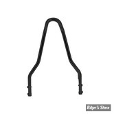MONTANT DE SISSY BAR - LARGEUR : 9" 3/4 / 24.75 CM - MCS - MONTANT DE SISSY BAR ROND - POINTED TOP - HAUTEUR  : 13.80" / 35.00 CM - NOIR