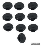 Bouchon de vis allen 1/4" / CLEF ALLEN DE 3/16" - MUSHROOM - NOIR - LES 10 PIECES