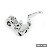 ECLATE L - PIECE N° 33 - KIT LEVIER EMBRAYAGE EQUIPE - SPORTSTER 14UP - CHROME - MCS