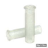 POIGNEES CAOUTCHOUC - ∅ 1" / 25,40MM - MCS - ANDERSON GLITTER - CAOUTCHOUC - CLAIR PAILLETÉ