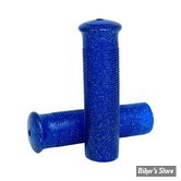 POIGNEES CAOUTCHOUC - ∅ 1" / 25,40MM - MCS - ANDERSON GLITTER - CAOUTCHOUC - BLEU PAILLETÉ