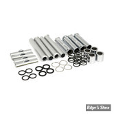 ECLATE H - PIECE N° 08 - KIT COUVRE TIGES CULBUTEURS - Sportster 86/90 - chrome