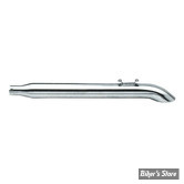 SILENCIEUX - TOURING 95/16 - TURN DOWN - LONGUEUR : 30" - PAUGHCO - CHROME - 623-2