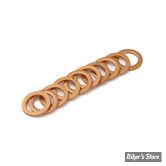 7/16" - RONDELLE JOINT GOODRIDGE - 11MM - CUIVRE - 44518 - LE PAQUET DE 10 PIÈCES