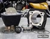 ECLATE G - PIECE N° 08 - KIT DE CONVERSION 107" EN 129" / 2113 CC - MILWAUKEE EIGHT 17UP - S&S - BIGBORE KIT - noir texturé - 910-0844