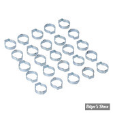COLLIER POUR DURITE DE :20.57MM / 13/16" - OEM 10086 - MCS - ZINC - LES 25 PIÈCES